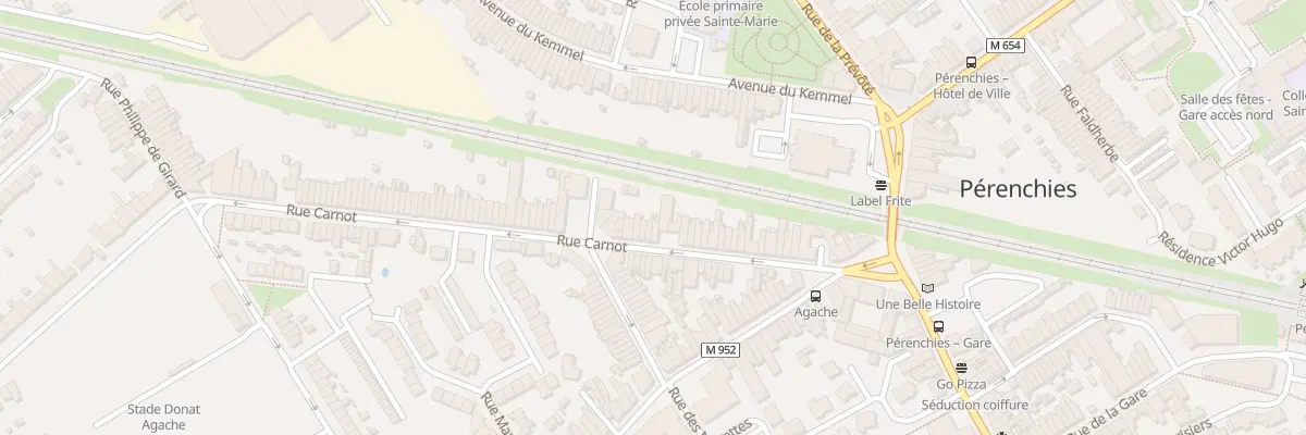 Plan du 40 Rue Carnot à Pérenchies