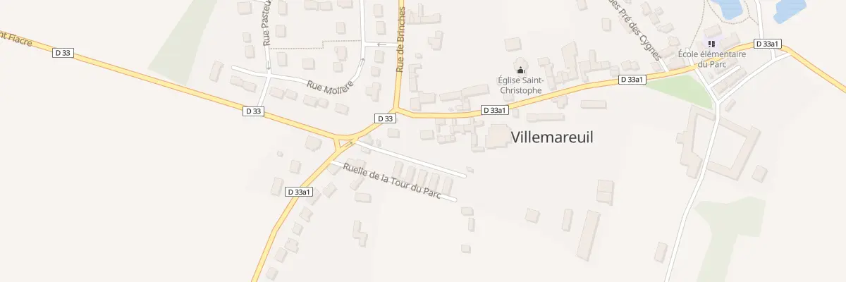 Plan du 13 Rue Saint-christophe à Villemareuil