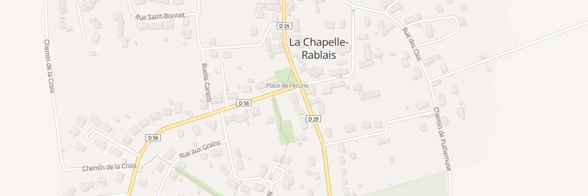 Plan du 2 Rte de Coutencon à La Chapelle-Rablais