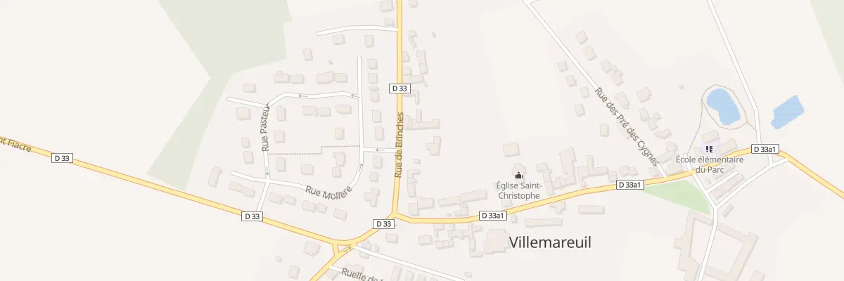 Plan du 8B Rue de Brinche à Villemareuil