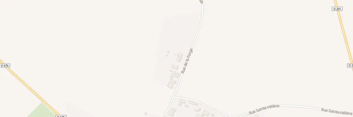 Plan du 23 Rue de la Forge à Quiers