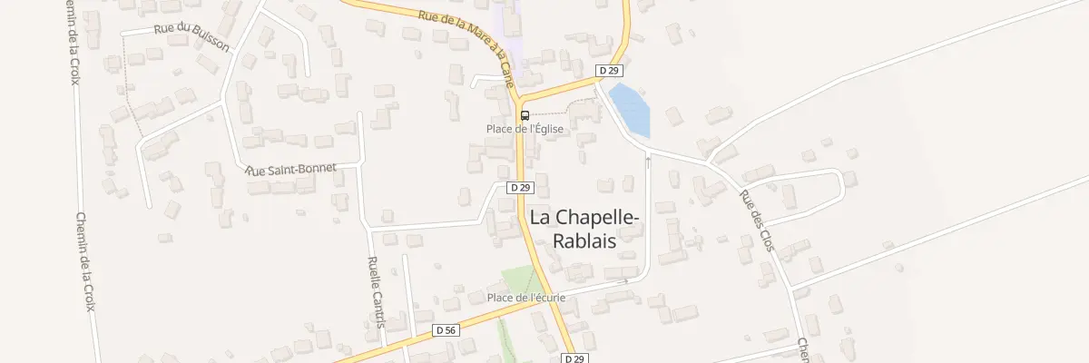 Plan du 7 Rue du Relais à La Chapelle-Rablais