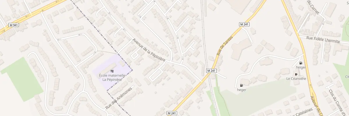 Plan du 73 Av de la Pépinière à Haubourdin