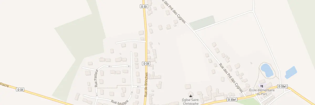 Plan du 22 Rue de Brinche à Villemareuil
