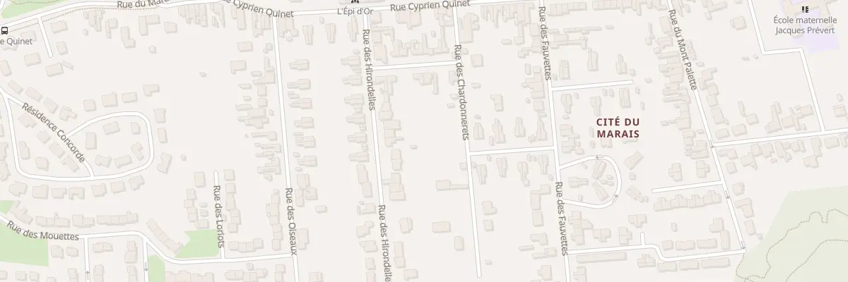 Plan du 11 Rue des Hirondelles à Carvin
