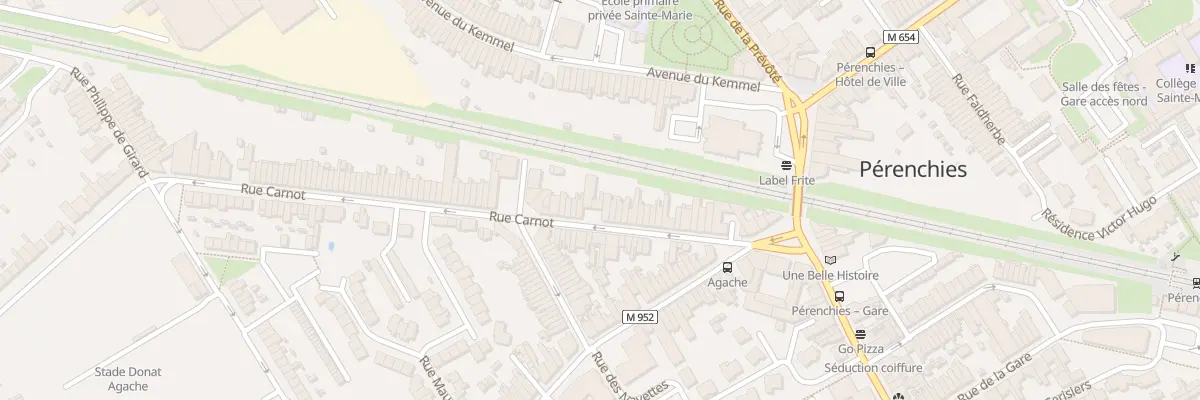 Plan du 34 Rue Carnot à Pérenchies
