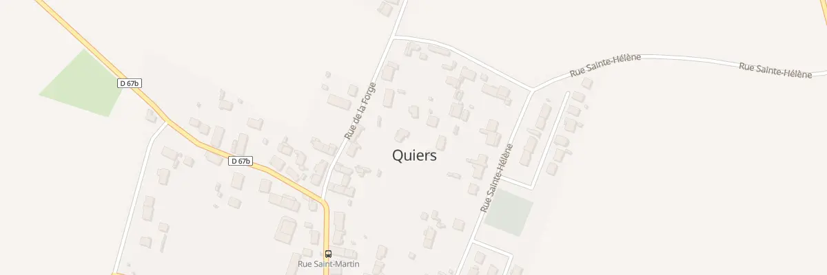 Plan du 12 Rue de la Forge à Quiers