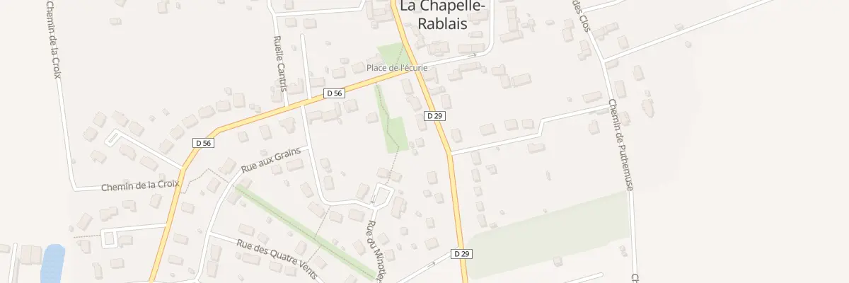 Plan du 6 Rte de Coutencon à La Chapelle-Rablais