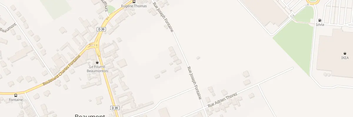 Plan du 188 Rue Joseph Fontaine à Hénin-Beaumont
