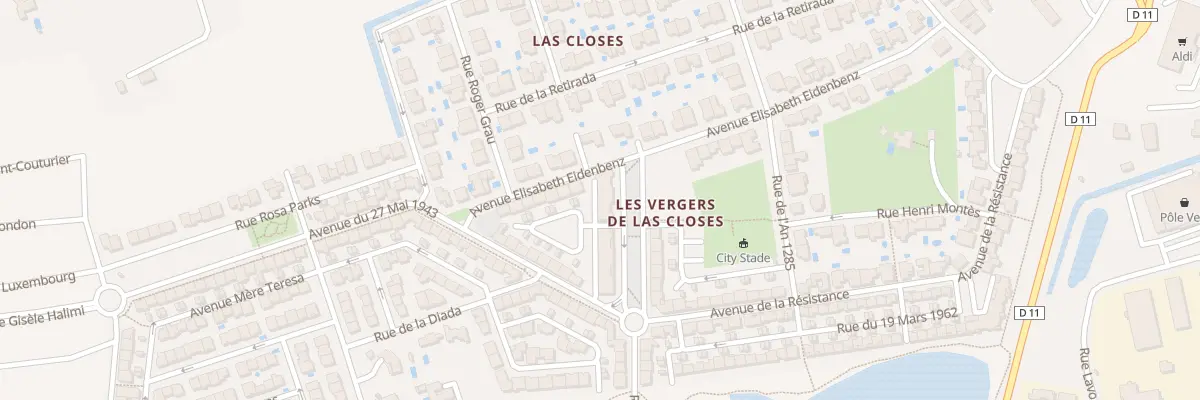 Plan du 7 Prom des Enfants de la Maternit à Elne