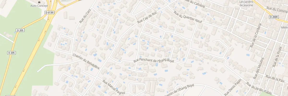 Plan du 1 Rue des Oliviers à Sigean