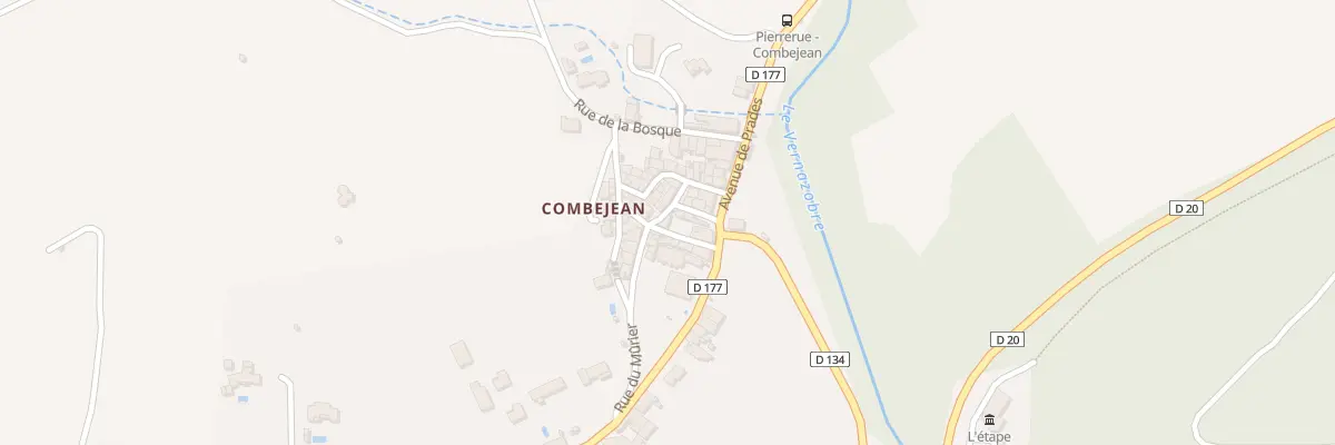 Plan du 5087F Rte de Saint Chinian à Pierrerue