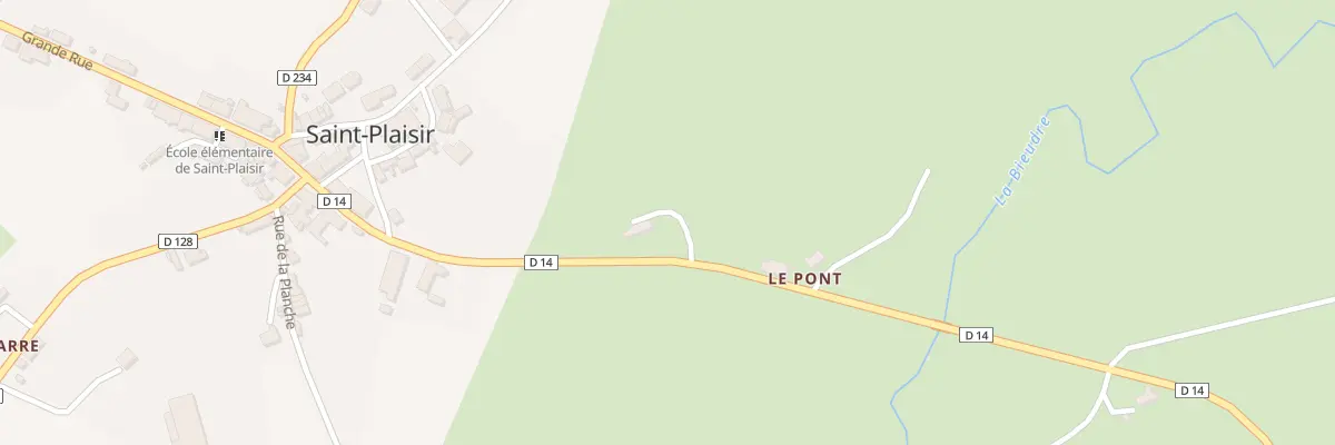 Plan du 5296 La Montée Rouge à Saint-Plaisir
