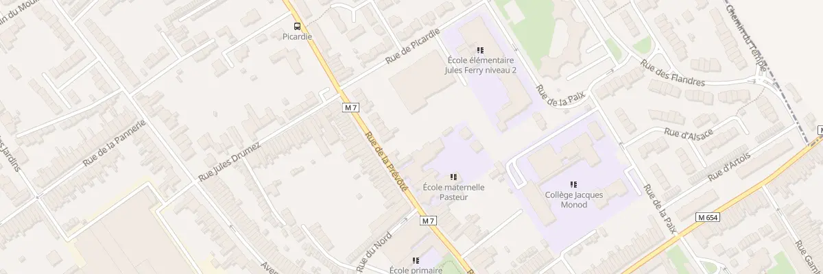 Plan du 46 Rue de la Prévôté à Pérenchies