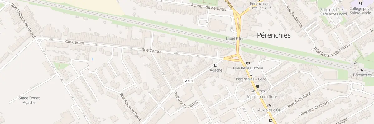 Plan du 11 Rue Carnot à Pérenchies