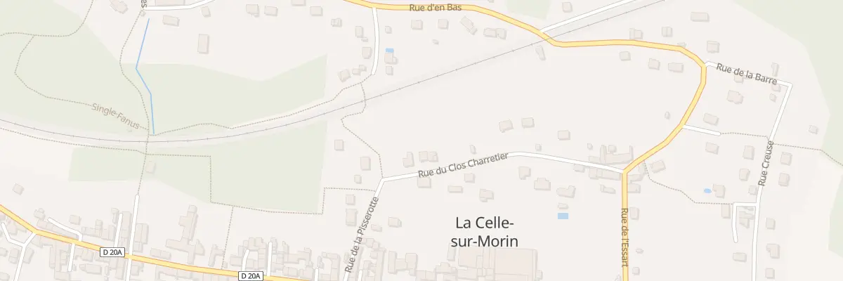 Plan du 16B Rue du Clos Charretier à La Celle-sur-Morin