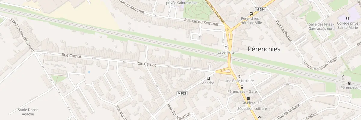 Plan du 24 Rue Carnot à Pérenchies