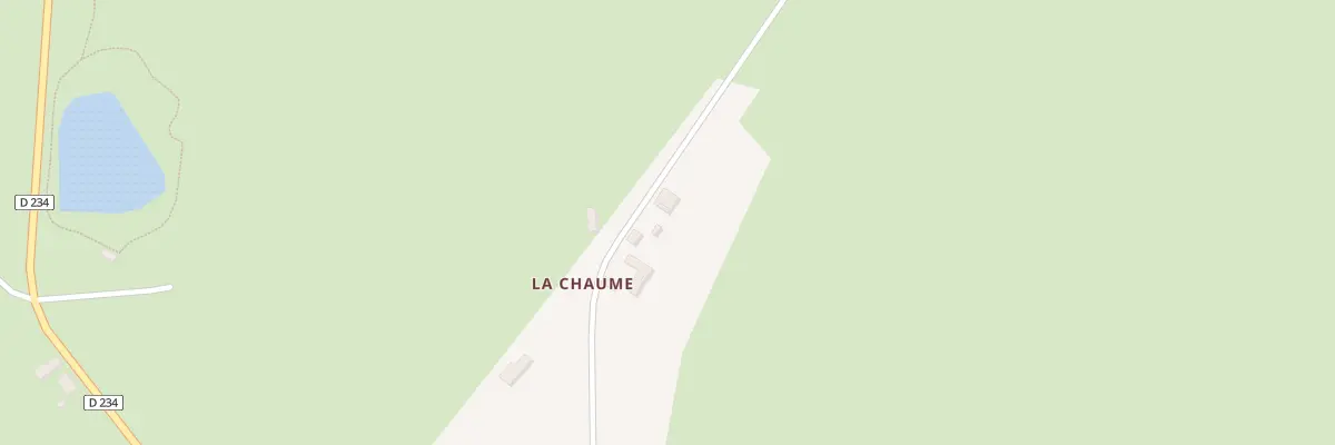 Plan du 4 La Chaume à Saint-Plaisir
