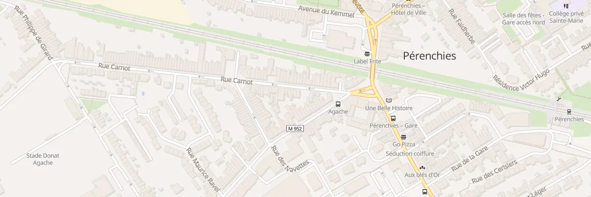 Plan du 9 Rue Carnot à Pérenchies