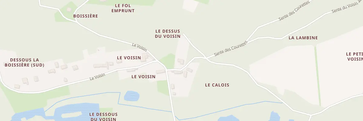 Plan du 230 Ham le Voisin à Bonneuil-en-Valois