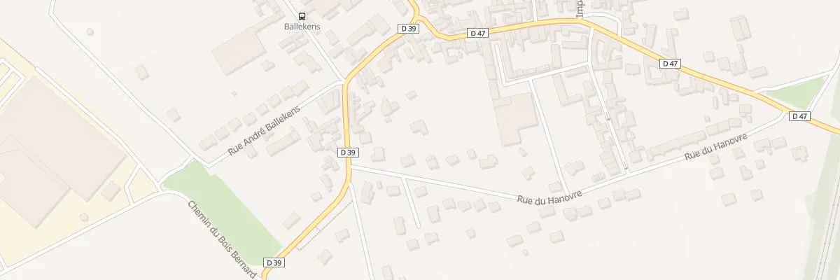 Plan du 91 Rue du Hanovre à Hénin-Beaumont