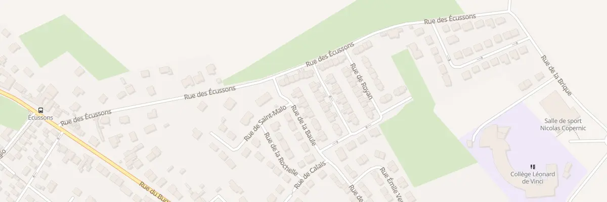Plan du 6 Rue La Baule à Carvin