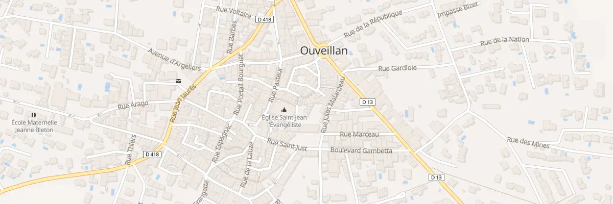 Plan du 21 Rue du Fort à Ouveillan