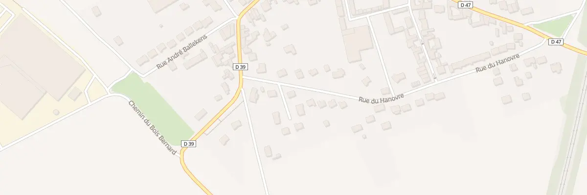 Plan du 72 Rue du Hanovre à Hénin-Beaumont
