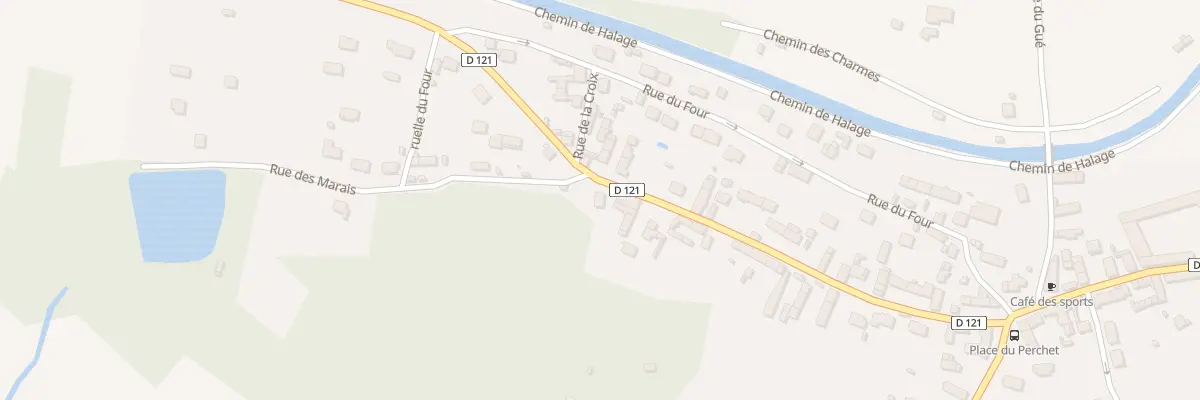 Plan du 43 Rue Charles de Gaulle à Congis-sur-Thérouanne
