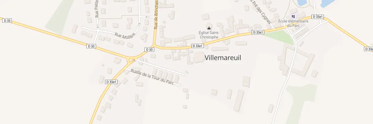 Plan du 5 Rue Saint-christophe à Villemareuil