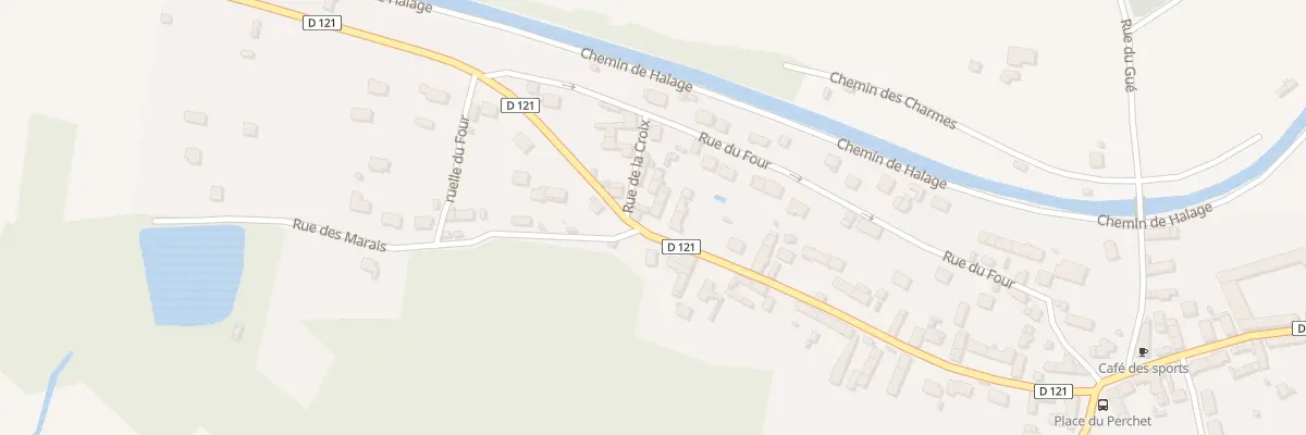 Plan du 44 Rue Charles de Gaulle à Congis-sur-Thérouanne