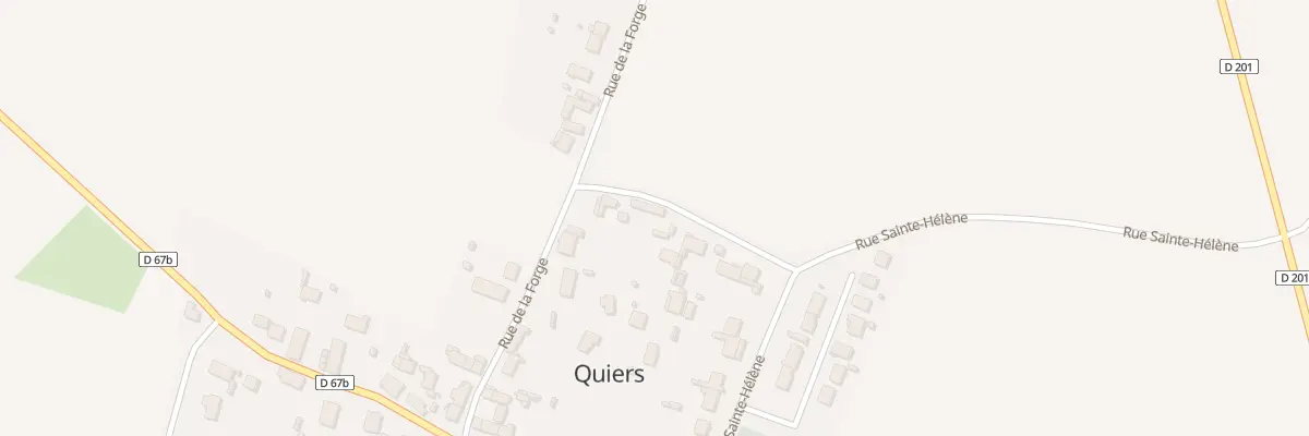 Plan du 4 Che de Mainguillerme à Quiers