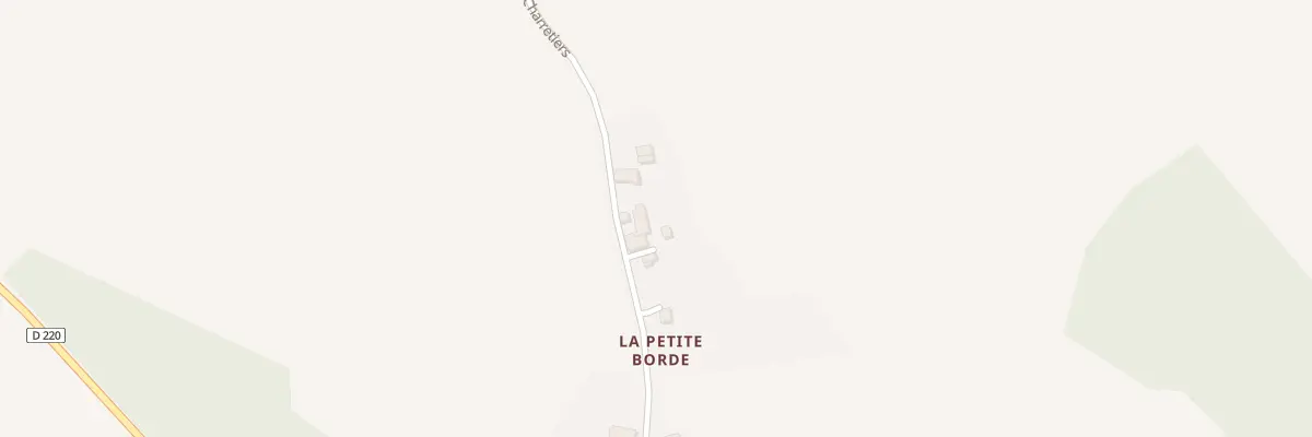 Plan du 18 La Petite Borde à Arquian