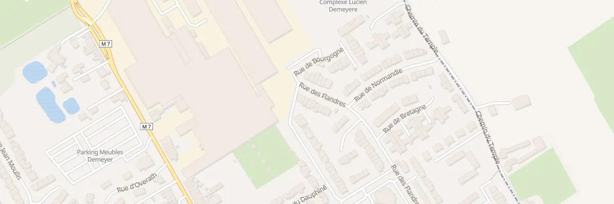 Plan du 57 Rue des Flandres à Pérenchies