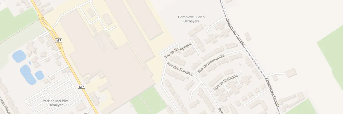 Plan du 28 Rue des Flandres à Pérenchies