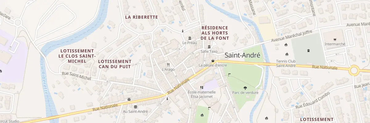 Plan du 7B Rue de la Republique à Saint-André