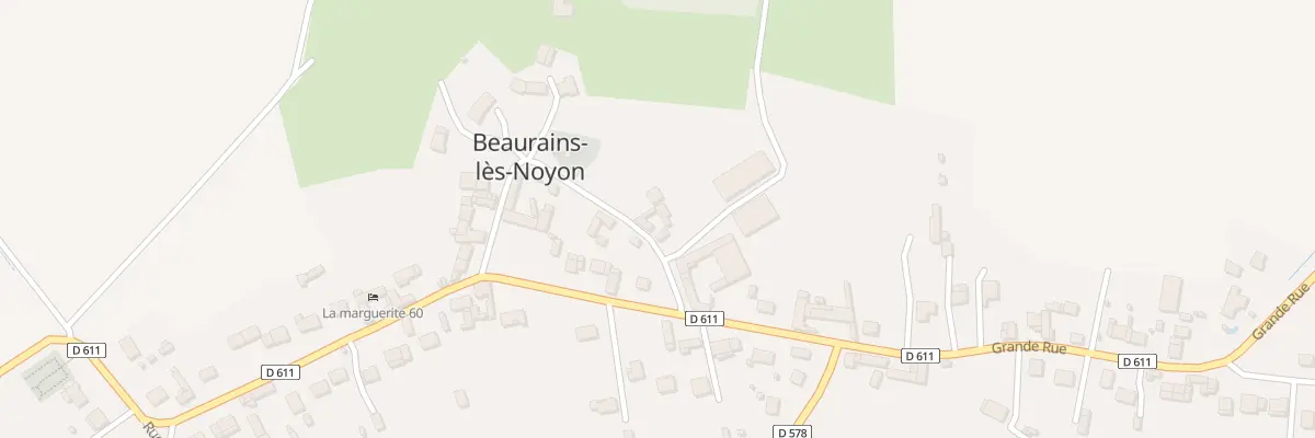 Plan du 201 Rue de l’Eglise à Beaurains-lès-Noyon