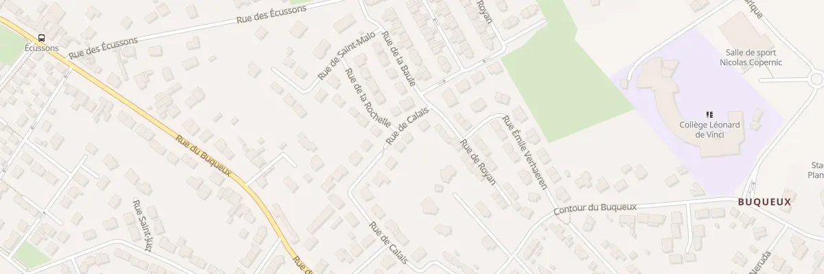 Plan du 29 Rue Calais à Carvin