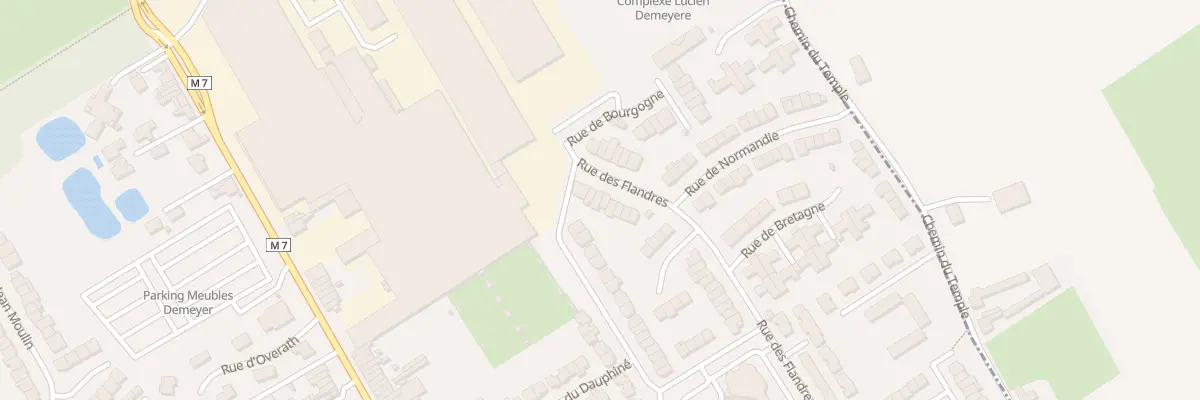 Plan du 55 Rue des Flandres à Pérenchies