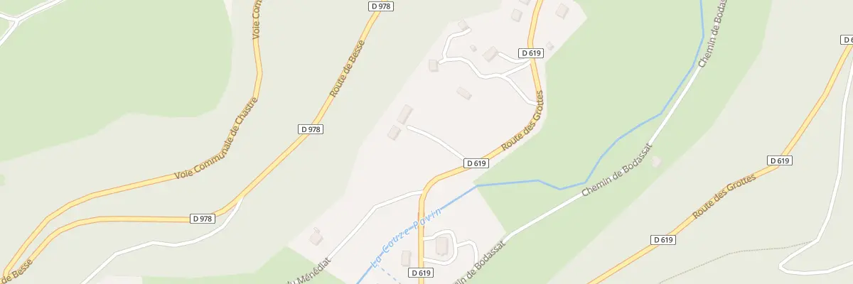 Plan du 46 Rte des Grottes -Lomprat- à Saint-Pierre-Colamine