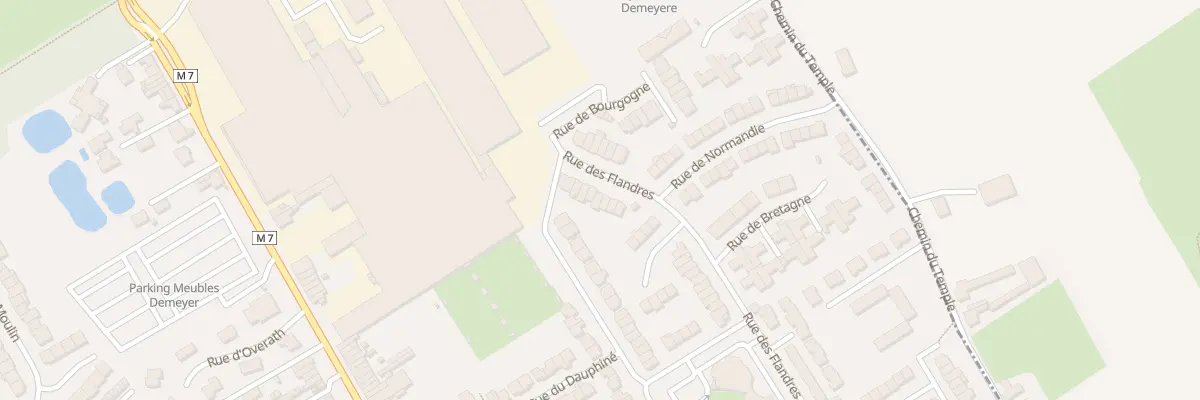 Plan du 51 Rue des Flandres à Pérenchies