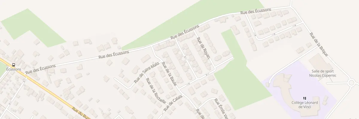 Plan du 7 Rue Les Sables d’Olonne à Carvin