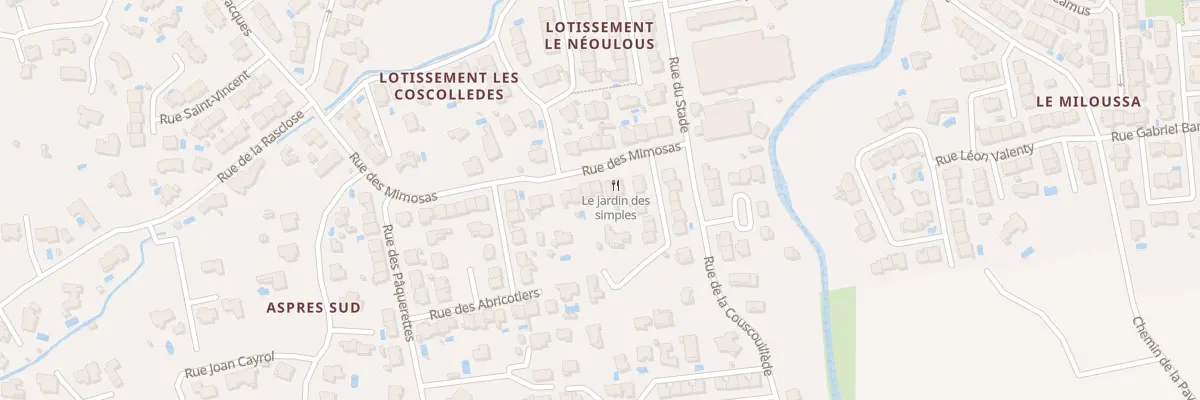 Plan du 27 Rue des Mimosas à Saint-André