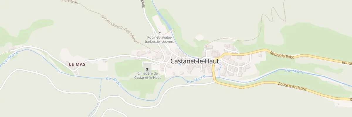 Plan du 8 Rue du Porche à Castanet-le-Haut