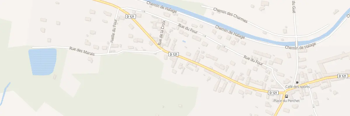 Plan du 41 Rue Charles de Gaulle à Congis-sur-Thérouanne