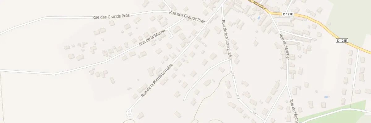 Plan du 11 Rue La Pierre Lorraine à Congis-sur-Thérouanne