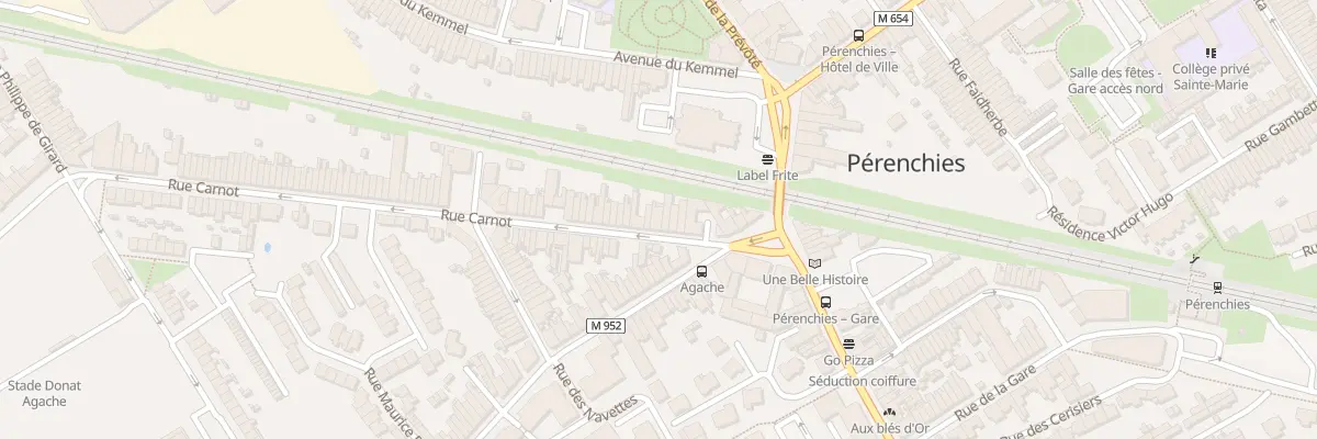 Plan du 10 Rue Carnot à Pérenchies