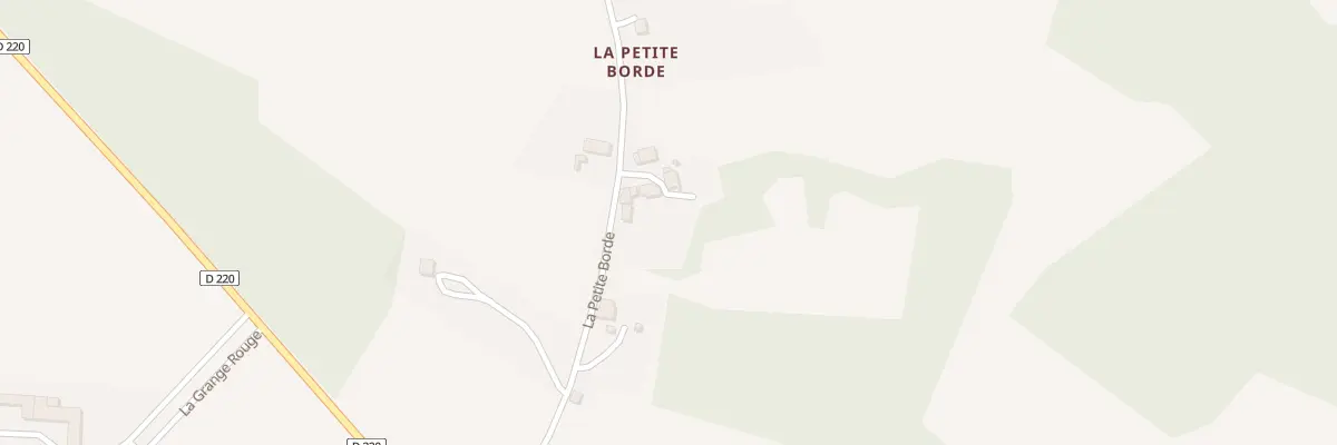 Plan du 8 La Petite Borde à Arquian