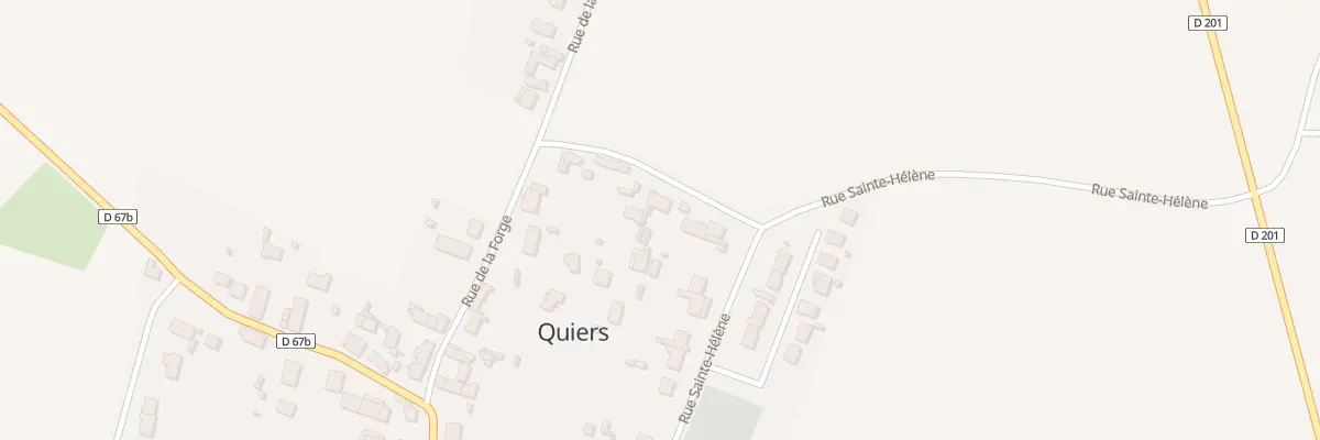 Plan du 8 Che de Mainguillerme à Quiers