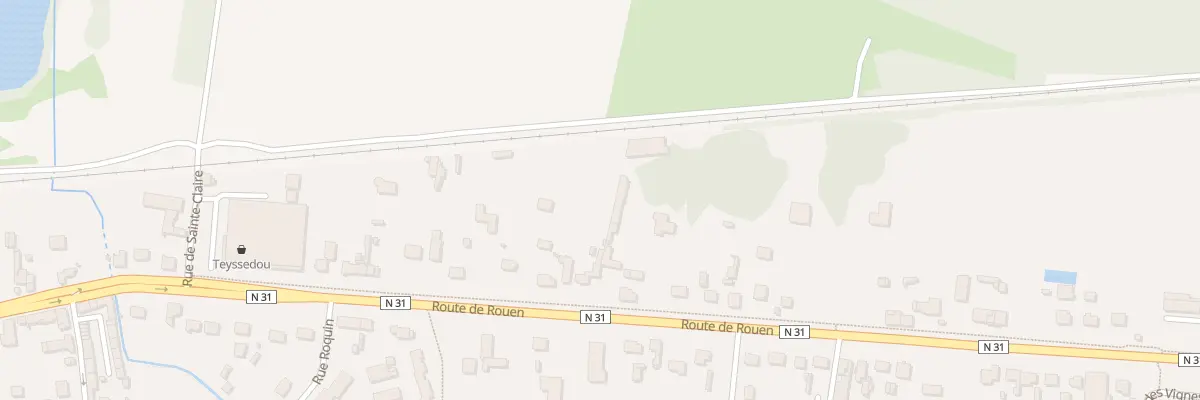 Plan du 26 Rte de Rouen à Trosly-Breuil